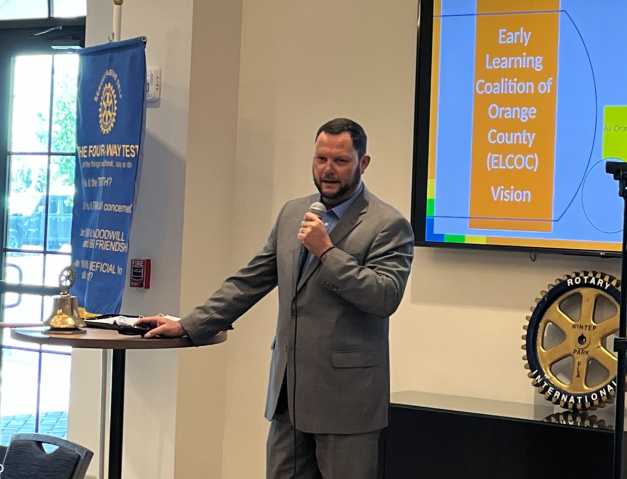 Dr. Scott Fritz, CEO of the Early Learning Coalition of Orange County, speaks about the importance of early literacy and preparing children to enter kindergarten.